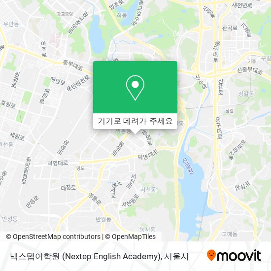 넥스텝어학원 (Nextep English Academy) 지도