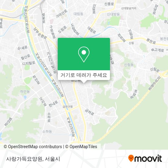 사랑가득요양원 지도