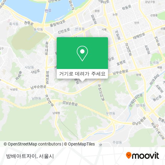 방배아트자이 지도