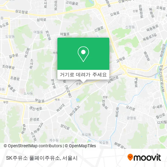 SK주유소 풀페이주유소 지도