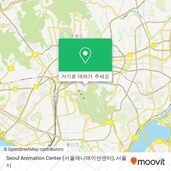 Seoul Animation Center (서울애니메이션센터) 지도