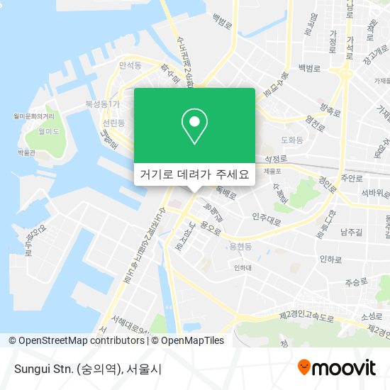 Sungui Stn. (숭의역) 지도