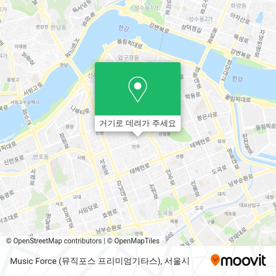 Music Force (뮤직포스 프리미엄기타스) 지도