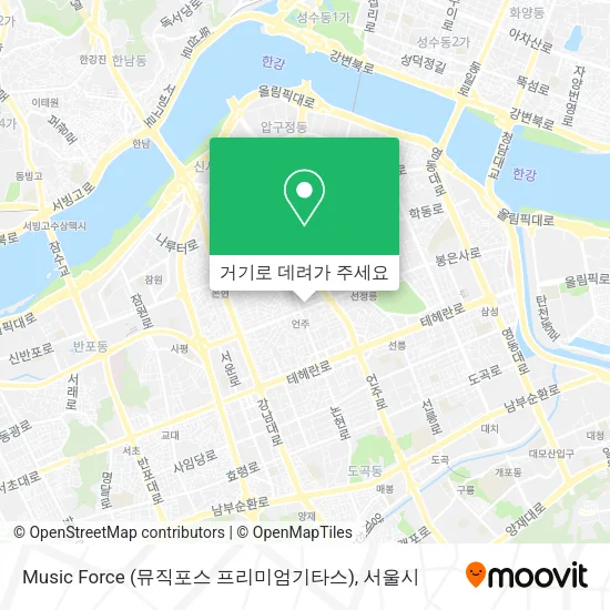 Music Force (뮤직포스 프리미엄기타스) 지도