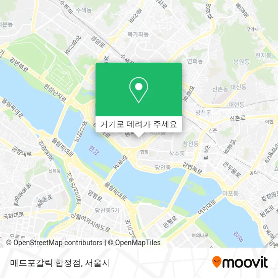 매드포갈릭 합정점 지도