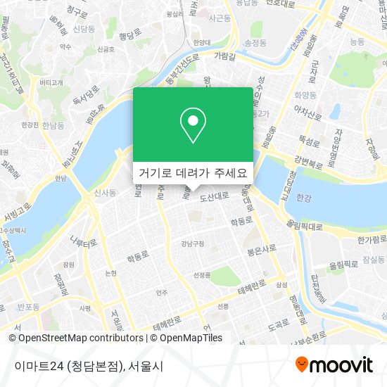 이마트24 (청담본점) 지도