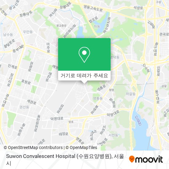 Suwon Convalescent Hospital (수원요양병원) 지도