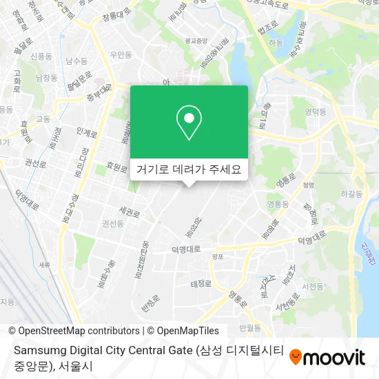 Samsumg Digital City Central Gate (삼성 디지털시티 중앙문) 지도