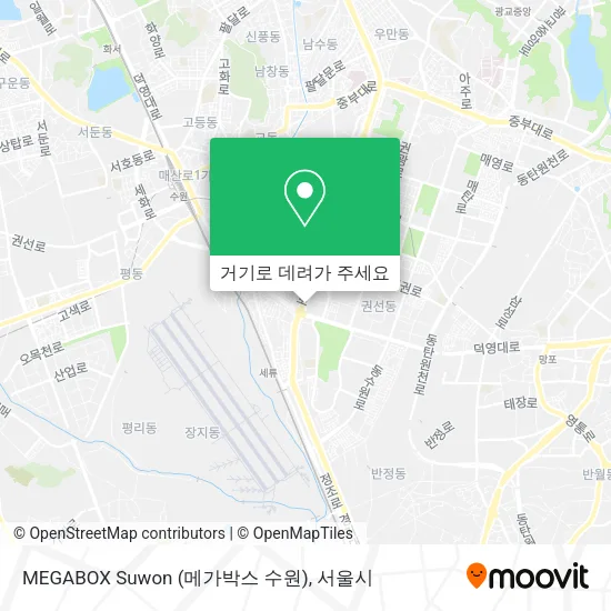 MEGABOX Suwon (메가박스 수원) 지도
