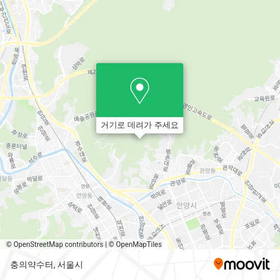 충의약수터 지도