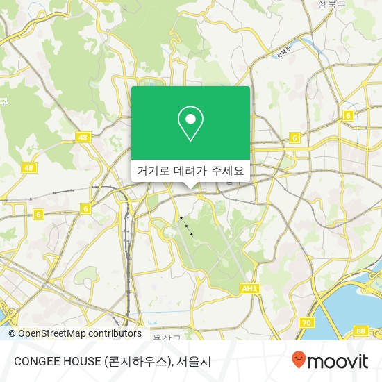 CONGEE HOUSE (콘지하우스) 지도