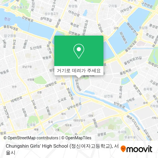 Chungshin Girls' High School (정신여자고등학교) 지도