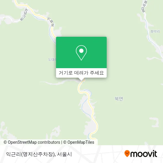 익근리(명지산주차장) 지도