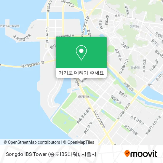 Songdo IBS Tower (송도IBS타워) 지도