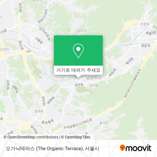 오가닉테라스 (The Organic Terrace) 지도