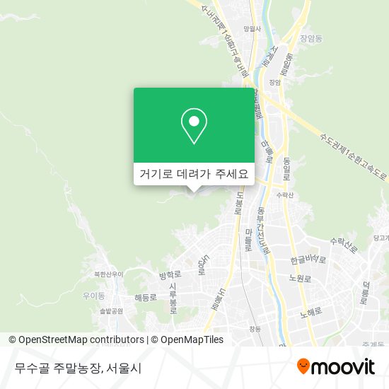 무수골 주말농장 지도