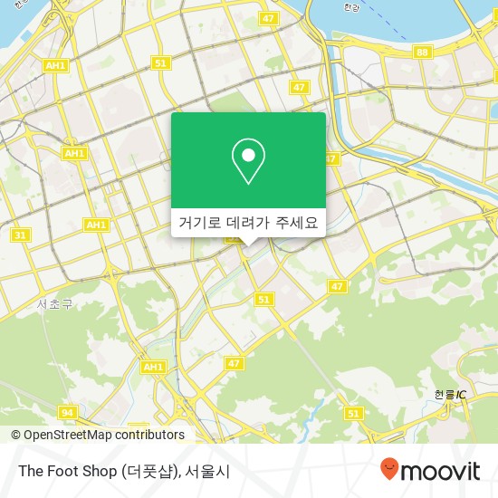 The Foot Shop (더풋샵) 지도