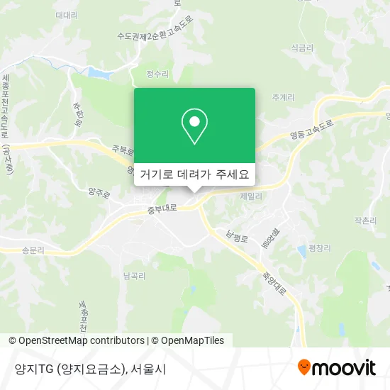 양지TG (양지요금소) 지도