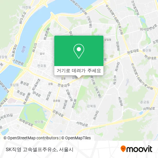 SK직영 고속셀프주유소 지도