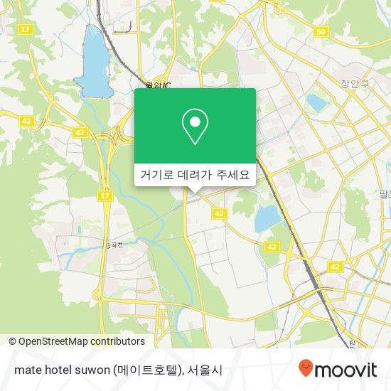 mate hotel suwon (메이트호텔) 지도
