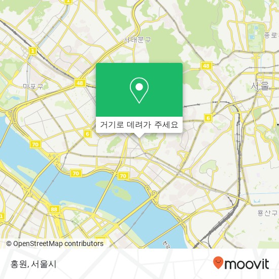 홍원 지도