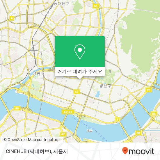 CINEHUB (씨네허브) 지도