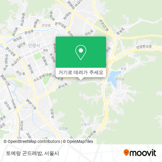 토예랑 곤드레밥 지도