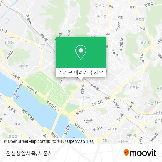 한샘상암사옥 지도