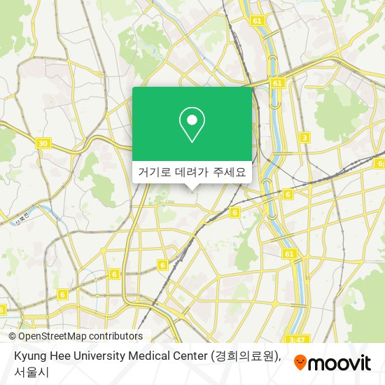 Kyung Hee University Medical Center (경희의료원) 지도