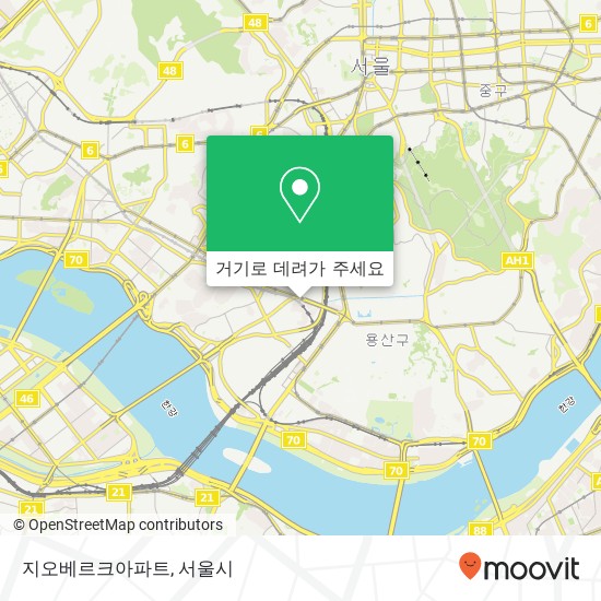 지오베르크아파트 지도