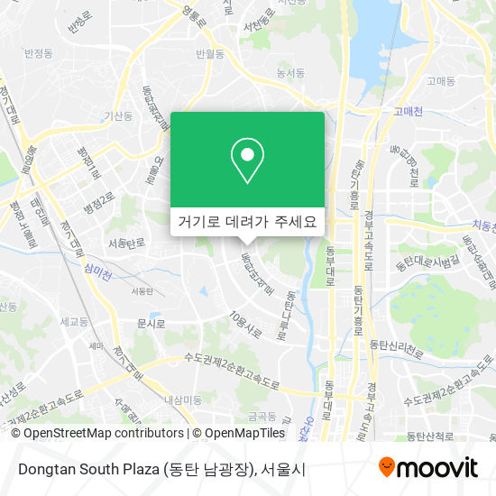 Dongtan South Plaza (동탄 남광장) 지도