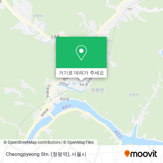 Cheongpyeong Stn. (청평역) 지도