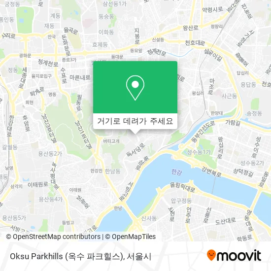 Oksu Parkhills (옥수 파크힐스) 지도