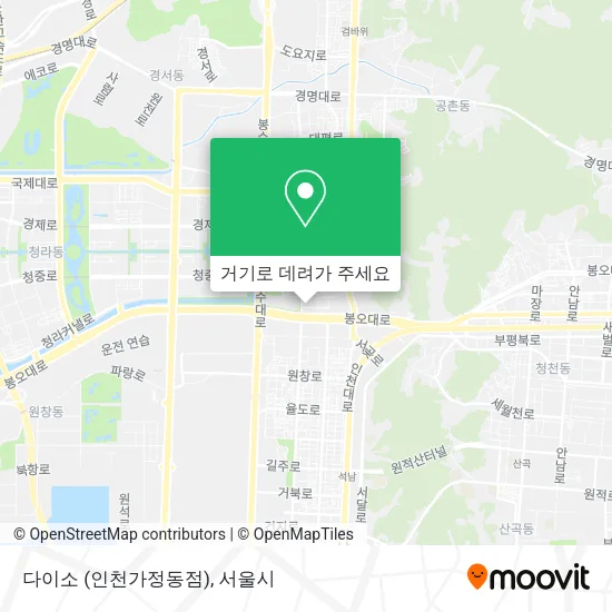 다이소 (인천가정동점) 지도