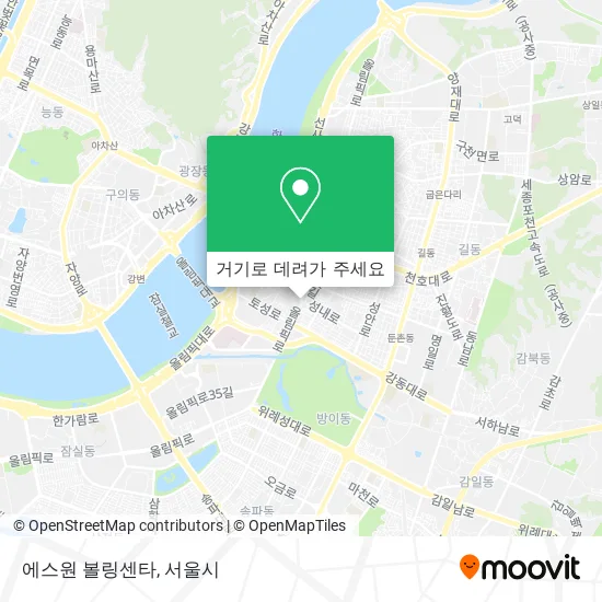 에스원 볼링센타 지도