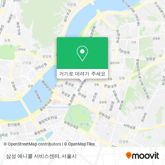 삼성 애니콜 서비스센터 지도