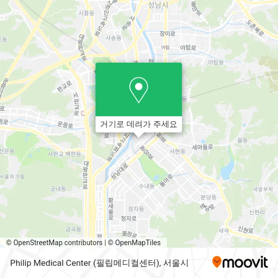 Philip Medical Center (필립메디컬센터) 지도