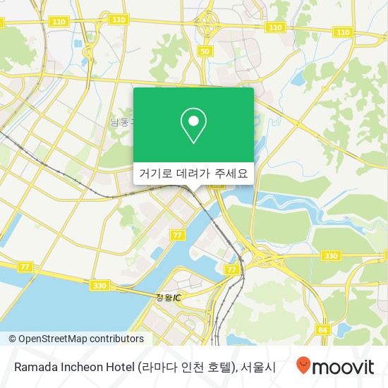 Ramada Incheon Hotel (라마다 인천 호텔) 지도