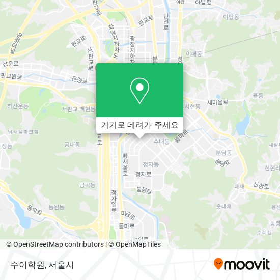 수이학원 지도