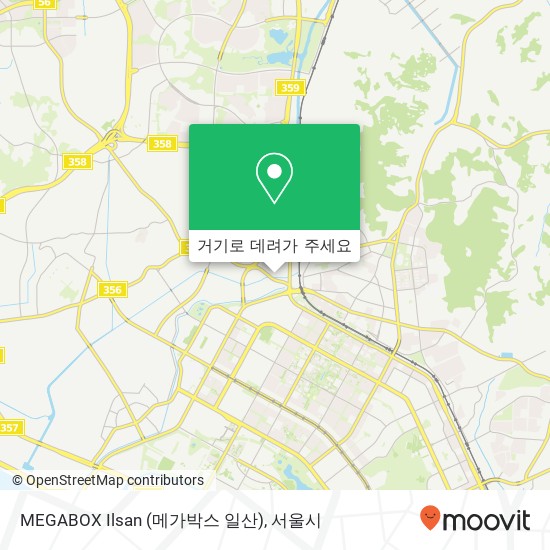 MEGABOX Ilsan (메가박스 일산) 지도