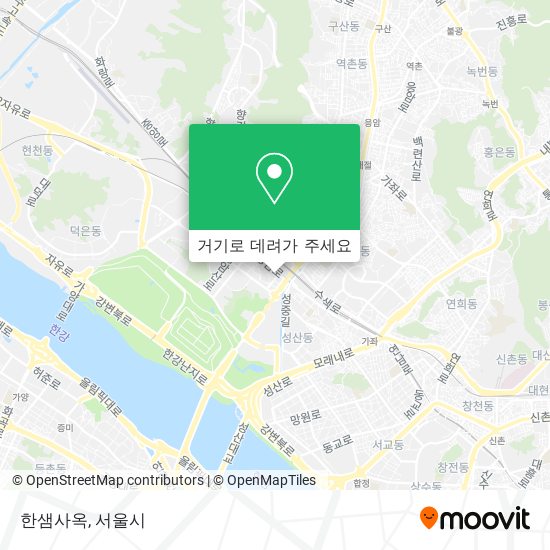 한샘사옥 지도