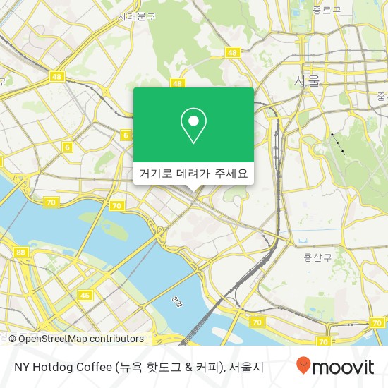 NY Hotdog Coffee (뉴욕 핫도그 & 커피) 지도