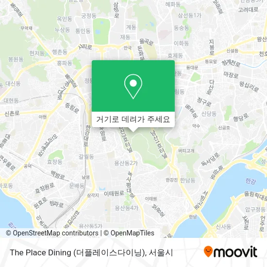 The Place Dining (더플레이스다이닝) 지도
