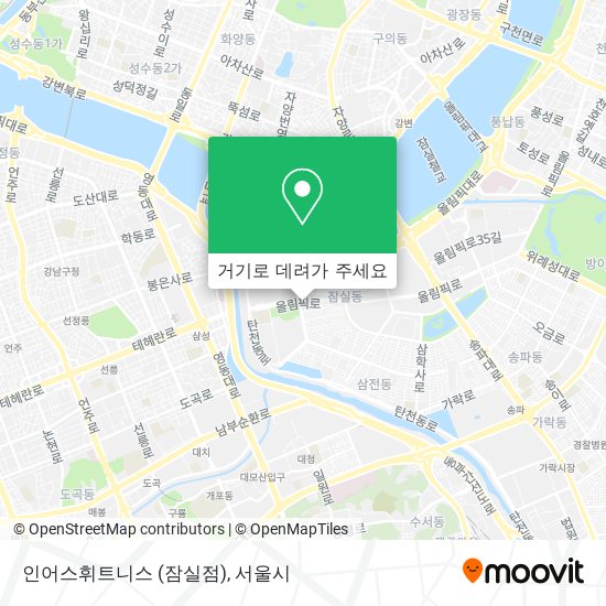 인어스휘트니스 (잠실점) 지도