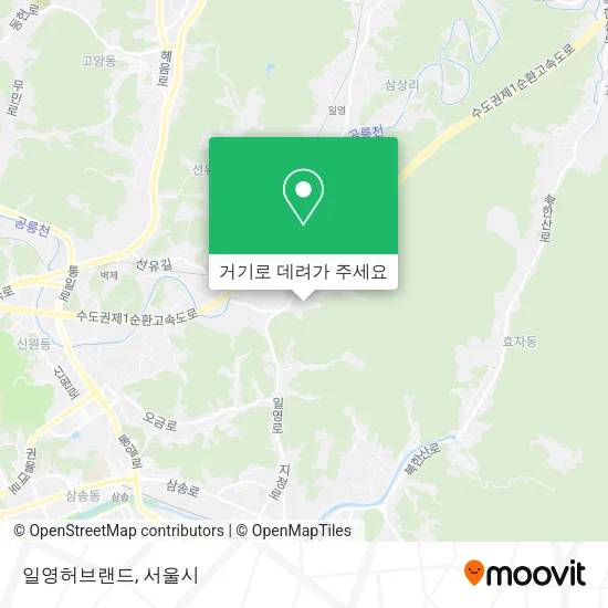 일영허브랜드 지도