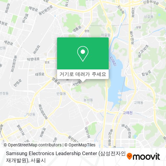 Samsung Electronics Leadership Center (삼성전자인재개발원) 지도