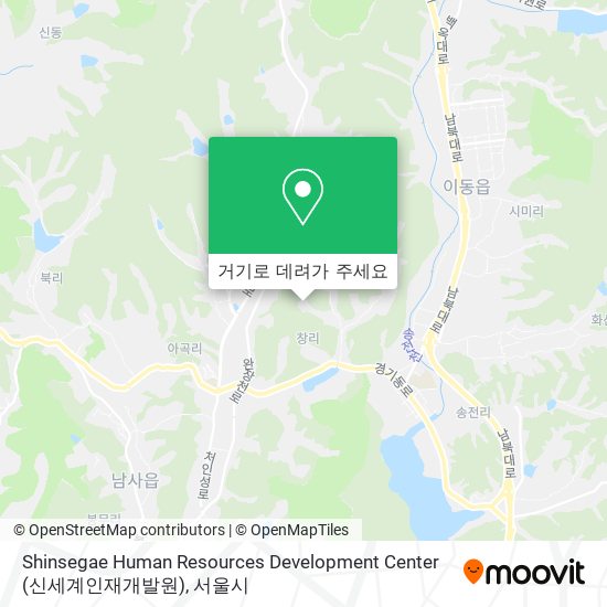Shinsegae Human Resources Development Center (신세계인재개발원) 지도