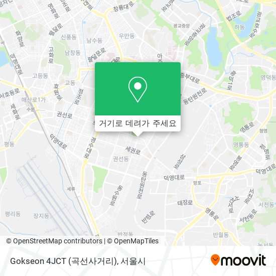 Gokseon 4JCT (곡선사거리) 지도