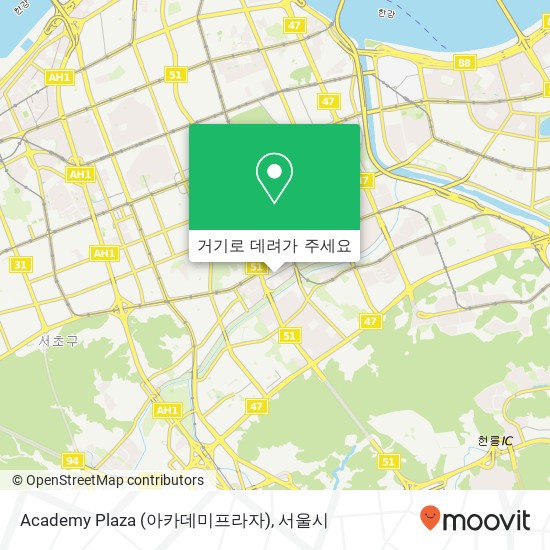 Academy Plaza (아카데미프라자) 지도