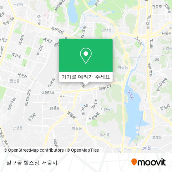 살구골 헬스장 지도